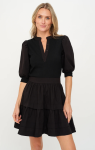 Annabelle Mixed Media Dress